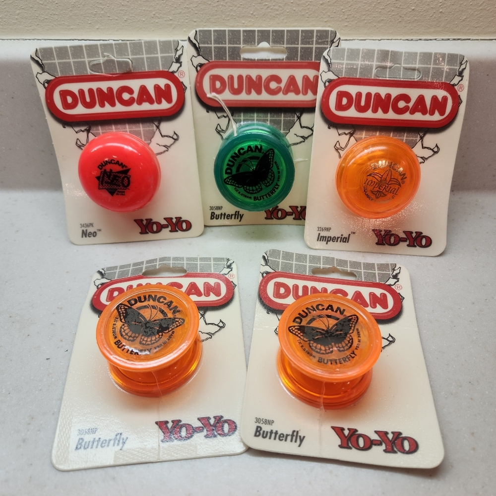 Vintage Duncan yoyo collection